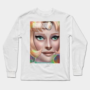 Pearl Portrait Long Sleeve T-Shirt